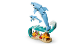 Lego : Creator 3-in-1 Sea Animals: Beautiful Dolphins