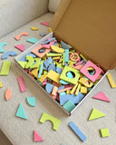 (PRE-ORDER) Cherrypick : Magic Shape Set - Soft Foam Magnetic Shapes for Building and Play