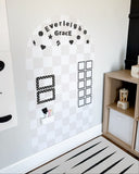 (PRE-ORDER) Cherrypick : Mega Magic Playwall - Arch Magnetic Wall Decal for Kids (Assorted Colors)