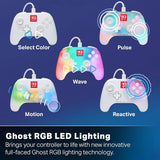 PowerA : Advantage Wired Controller for Nintendo Switch 2 with Lumectra - White