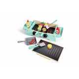Hape : Sizzling Griddle & Grill BBQ With Sounds And Accessories - Age 2+