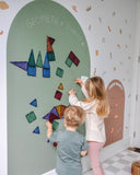 Cherrypick : JUMBO Magic Playwall - Arch Magnetic Wall Decal - Sage Green