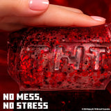 Minecraft x SlimyGloop Gelli Gels Glitter Series - Squishy Stress Cube (Assorted Styles)