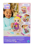 Baby Alive Lil Dreamer LaLa GooGoo Blonde Hair Baby Doll Sleepover Toy for Girls & Boys 3+