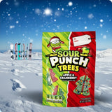 American Licorice : Sour Punch Trees Christmas Candy, 9oz Bag (USA Import) [BB 09/04/2027]