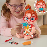 Baby Alive Lil Dreamer Dottie Doodle Red Hair Baby Doll Sleepover Toy for Girls & Boys 3+