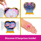 Disney Princess Jewel Reveal Cinderella Fashion Doll W/ 8 Surprises Including Gem Box & Accessories