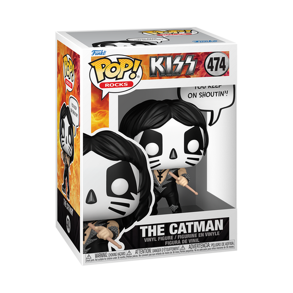 Funko Pop! Sayings Kiss : The Catman (You Keep on Shoutin')