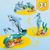 Lego : Creator 3-in-1 Sea Animals: Beautiful Dolphins