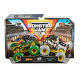 Monster Jam, 1:64 Scale Die-Cast Monster Trucks 2-Pack (Assorted)
