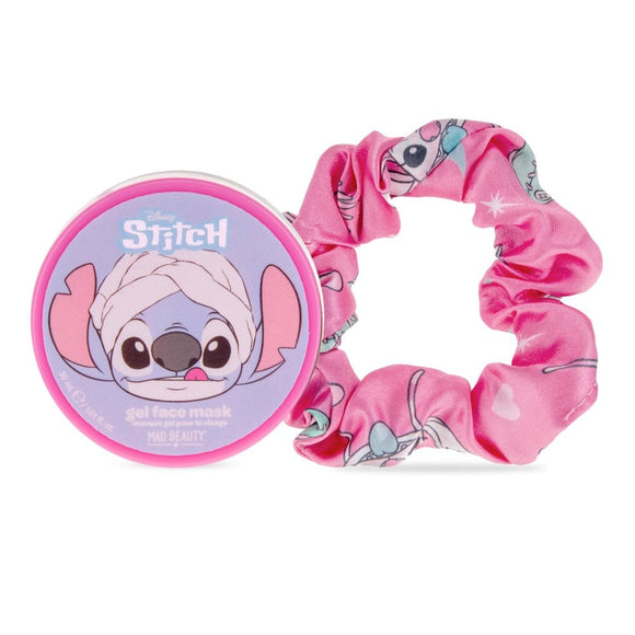 Mad Beauty : Disney Stitch Pamper Gel Face Mask & Scrunchie Duo