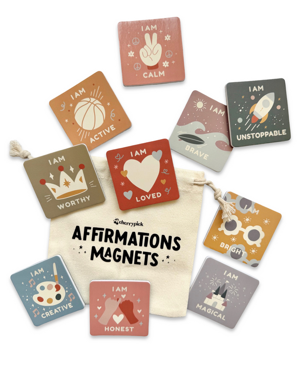 (PRE-ORDER) Cherrypick : Affirmations Magnets - Soft Foam Magnetic Set