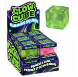 Gummee Squish Glow Cube (Assorted Styles) Glows In The Dark