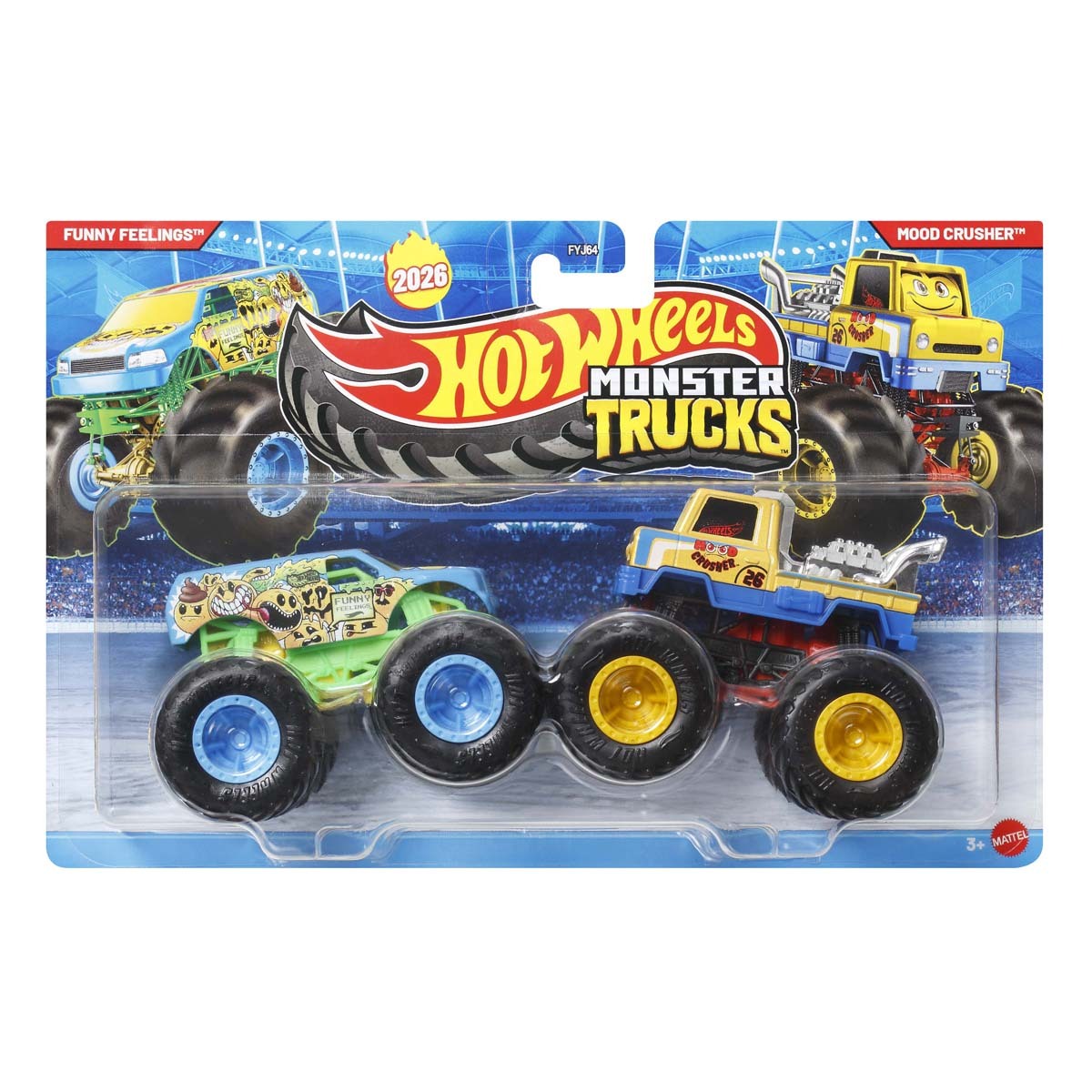 Hot Wheels Monster Trucks - Demolition Doubles 2-Pack – Colossal