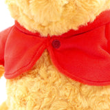 Disney - Winnie The Pooh - Medium Plush - Rose Fabric with Patch - Winnie The Pooh Collectors Edition 100th Anniversary