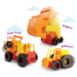 Learning Resources : 1-2-3 Build It!™ Construction Crew - Ages 2+