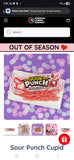 Sour Punch : Valentine's Cupid Straws 3.2oz [BB 11/20/2026]