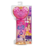 Disney Princess : Jewel Reveal Belle Fashion Doll W/ 8 Surprises Including Gem Box & Accessories
