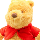 Disney - Winnie The Pooh - Medium Plush - Rose Fabric with Patch - Winnie The Pooh Collectors Edition 100th Anniversary