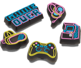 Crocs : Lights Up Neon Gamer 5 Pack Jibbitz™ Charms