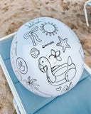 Cherrypick Summer : Design Your Own Beach Ball Kit - Summer Activity for Kids - 2 Balls Included