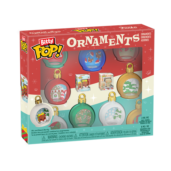 Funko Pop! Funko Bitty Pop! Ornaments 9-Pack