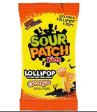 Sour Patch Kids : Halloween Lollipops with Sour Candy Dipping Powder