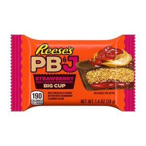 Reese's: PB&J Strawberry Big Cup Standard Bar 1.4 oz. [BB 02/2026]