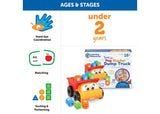 Learning Resources : Tony the Peg Stacker Dump Truck - Ages 18 Mon+