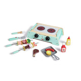 Hape : Sizzling Griddle & Grill BBQ With Sounds And Accessories - Age 2+