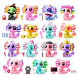Zuru : 5 SURPRISE A-LOT-A Axolotls - Series 1 with Sand Compound and Accessories