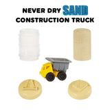 MGA : Wonder Factory Never Dry Sand Construction Trucks 4-In-1 Tool
