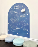 Cherrypick : Mega Magic Playwall - Arch Magnetic Wall Decal - Starry Skies