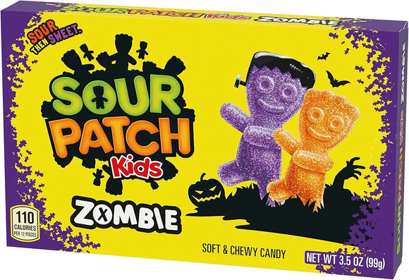 Halloween Sour Patch Kids Zombie Theater Box 3.5oz [BB MAY 2026]
