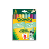 Crayola Limited Edition Broad Line Markers, 8 Count