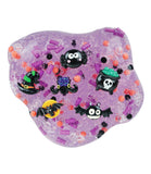 Crazy Aaron’s : Slime Charmers - Witches Brew - Glitter Water Slime With Halloween Themed Min-ins , Spiced Apple Scented