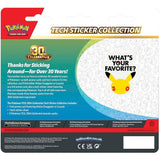 (LIMIT OF 1 PER HOUSEHOLD) Pokémon Tcg 30th Celebration - Tech Sticker Set (Lucario) or (Exeggutor)