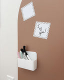 Cherrypick : Magnetic Sticky Notes (10pc Dry Erase Labels) - Monochrome Smileys