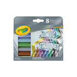 Crayola Metallic Markers 8 Count