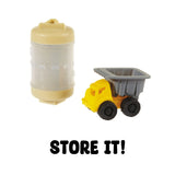 MGA : Wonder Factory Never Dry Sand Construction Trucks 4-In-1 Tool