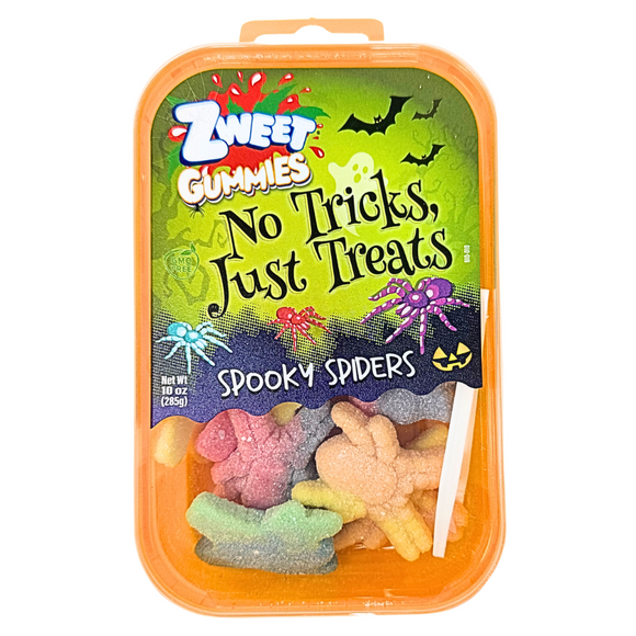 Zweet Gummies : Halloween  Spooky Spiders 10oz (Türkiye)