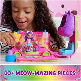 Gabby's Dollhouse : Celebration Party Bus Transforming Playset