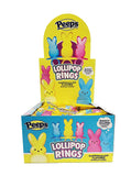 Flix : Easter PEEPS® Marshmallow Flavoured Bunny Lollipop Rings™ 0.42oz (Mexico Import)