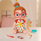 Baby Alive Lil Dreamer Dottie Doodle Red Hair Baby Doll Sleepover Toy for Girls & Boys 3+