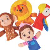 (PRE-ORDER) Ms. Rachel Finger Puppet Zoo Friends Set 4pk [ALL PRE-ORDERS ARE FINAL]