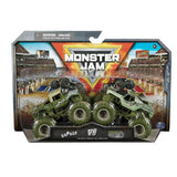 Monster Jam, 1:64 Scale Die-Cast Monster Trucks 2-Pack (Assorted)