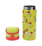 The Grinch & Cindy-Lou Who All-Over Print Green 24 Oz Stainless Steel Water Bottle