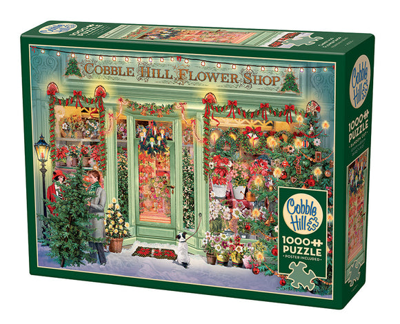 Cobble Hill : Christmas Flower Shop | 1000 Piece Puzzle