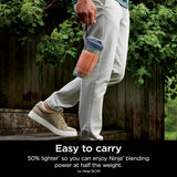 Ninja Blast Max Cordless Personal Blender – 22 oz BPA-Free Travel Cup with Auto-iQ Technology Deep Navy