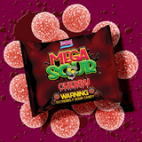 Barnetts : Mega Sour Cherry Candy Zombie Bombz 3.7 oz (BRITAIN Import) [BB 10/31/2027]